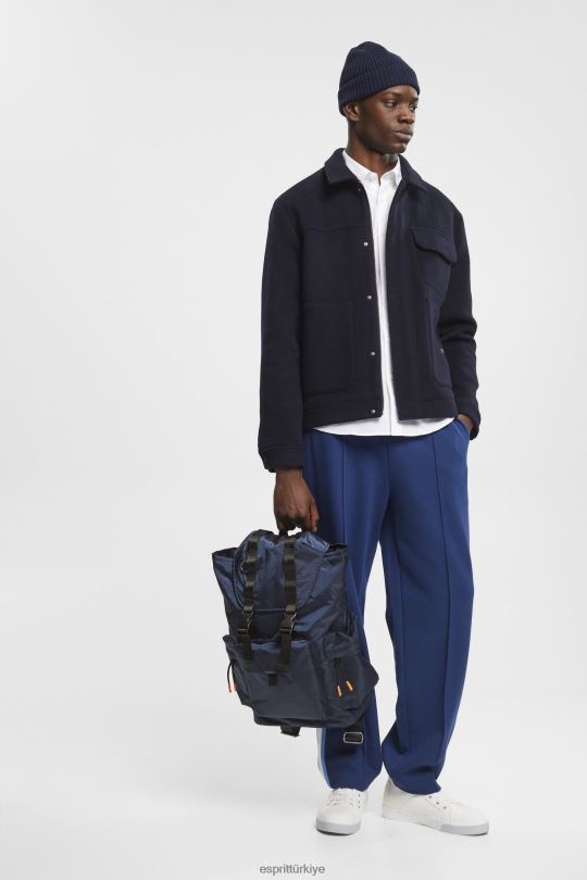Aksesuarlar Esprit yırtılmaz sırt çantası petrol mavisi erkekler FPP26762