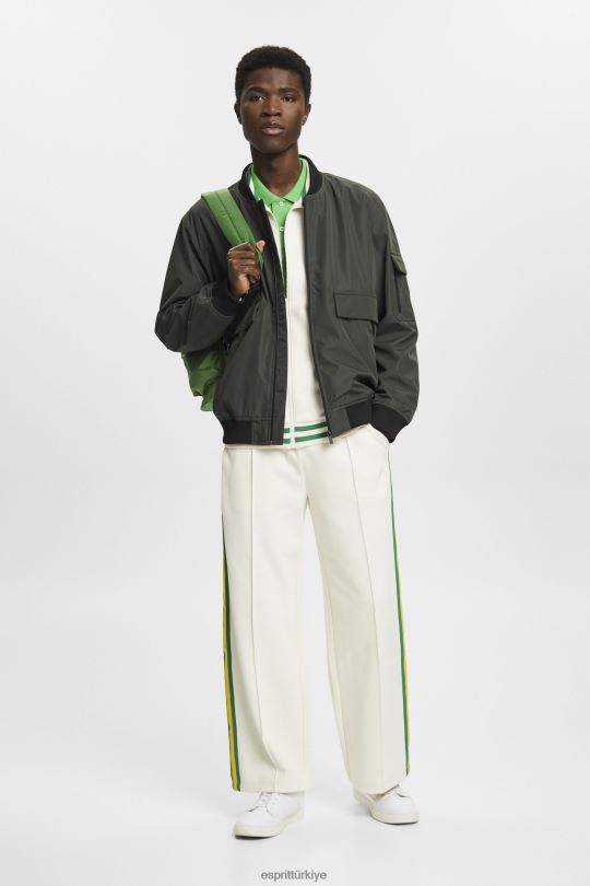 ceketler Esprit bomber tarzı ceket koyu haki erkekler FPP26767