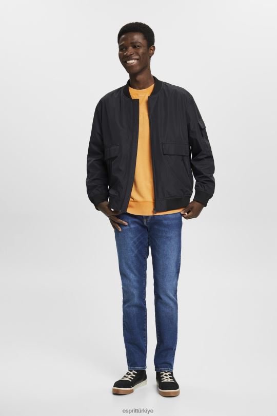 ceketler Esprit bomber tarzı ceket siyah erkekler FPP26766