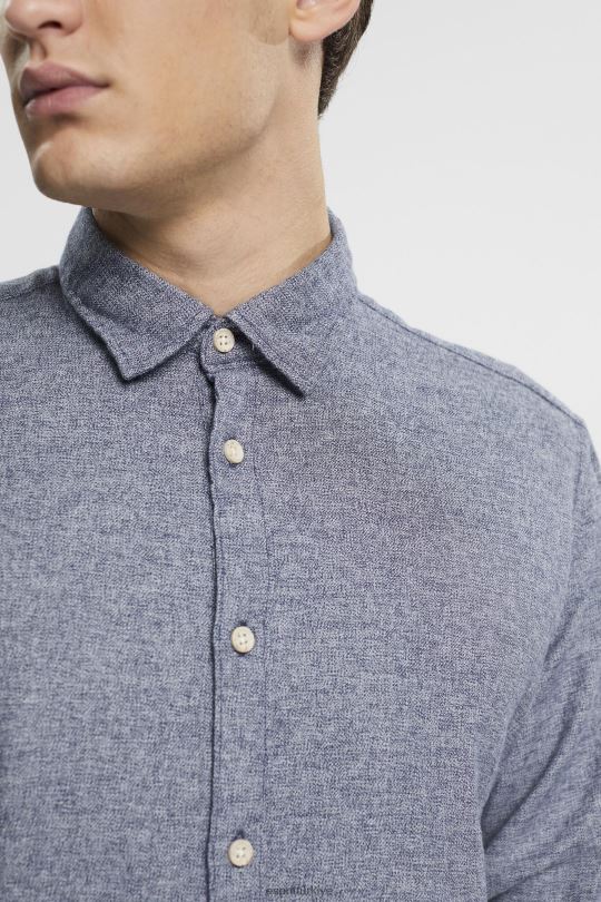 gömlek Esprit dar kesim gömlek Donanma erkekler FPP26701