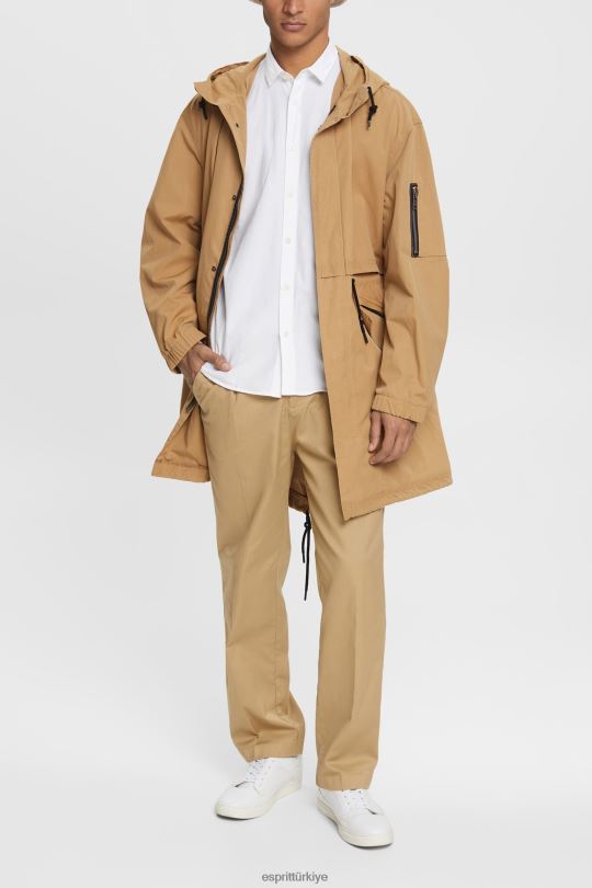 gömlek Esprit dar kesim gömlek beyaz erkekler FPP26883