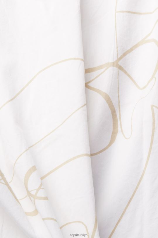 gömlek Esprit desenli gömlek beyaz erkekler FPP26909