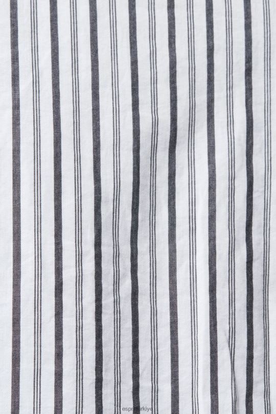 gömlek Esprit çizgili gömlek beyaz erkekler FPP26786