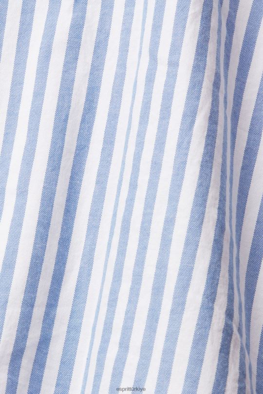 gömlek Esprit çizgili gömlek mavi erkekler FPP26873