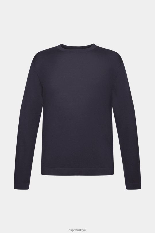 kazak Esprit ince örgü kazak Donanma erkekler FPP26684