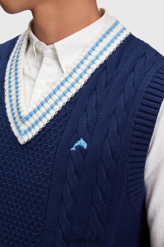 kazak Esprit kolej kazak yelek mürekkep erkekler FPP26812