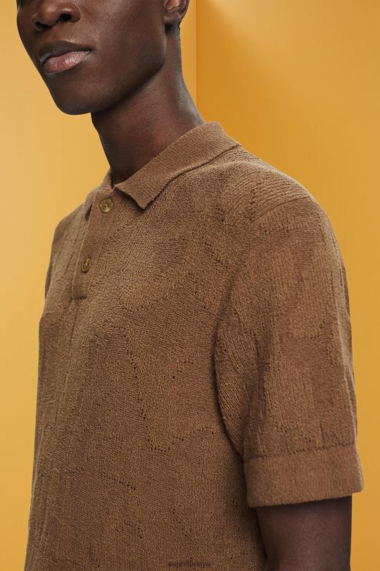 polo Esprit buklet polo gömlek soluk haki erkekler FPP26702