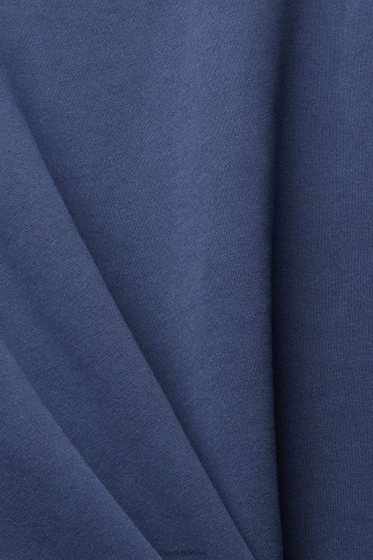 tişörtü ve kapüşonlular Esprit sürdürülebilir sıfır yaka sweatshirt Donanma erkekler FPP26936