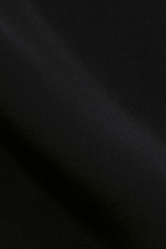 bluzlar Esprit kısa kollu bluz siyah kadınlar FPP26220