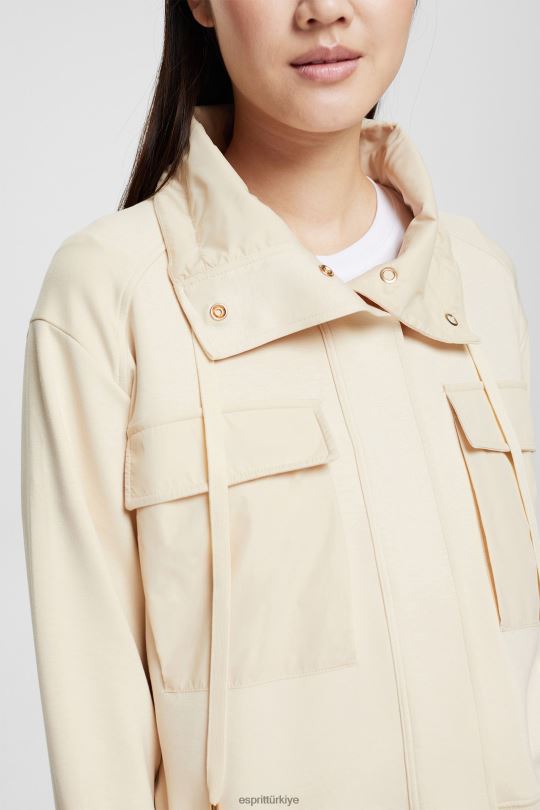 ceketler Esprit dik yaka ceket buz kadınlar FPP26560