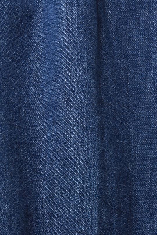 ceketler Esprit kuşaklı denim ceket mavi orta yıkama kadınlar FPP26215