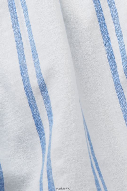 elbiseler Esprit hafif dokuma elbiseler Beyaz kapalı kadınlar FPP26101