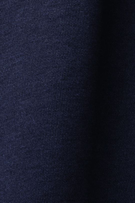 elbiseler Esprit kuşaklı jarse midi elbise Donanma kadınlar FPP2663