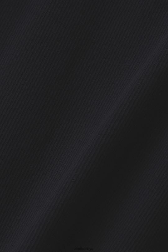 elbiseler Esprit nervürlü jarse elbise siyah kadınlar FPP26285