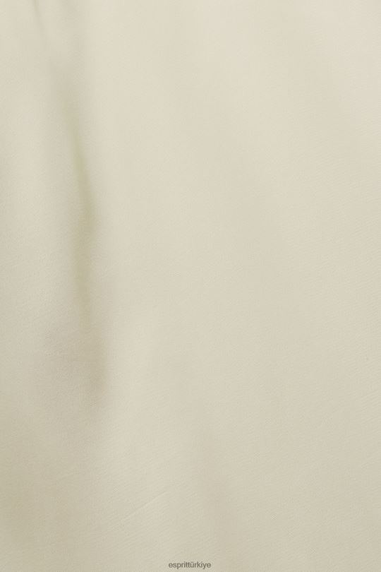 elbiseler Esprit saten midi elbise tozlu yeşil kadınlar FPP2655