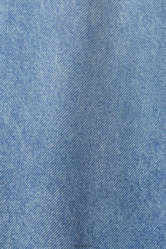 etekler Esprit kese kağıdı belli denim etek mavi ışık yıkama kadınlar FPP26430