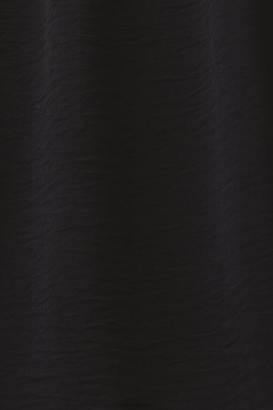 etekler Esprit krep mini etek siyah kadınlar FPP26262