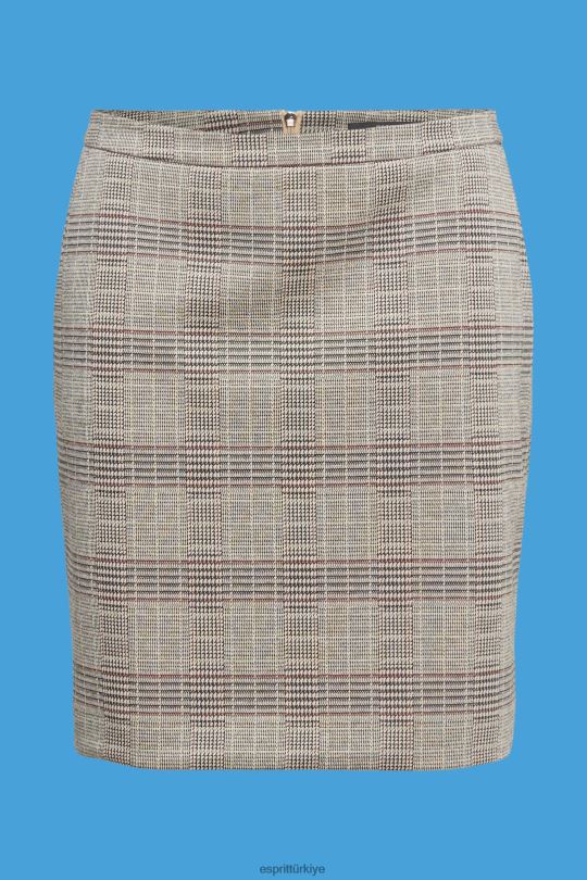 etekler Esprit mini eteği kontrol et buz kadınlar FPP26484