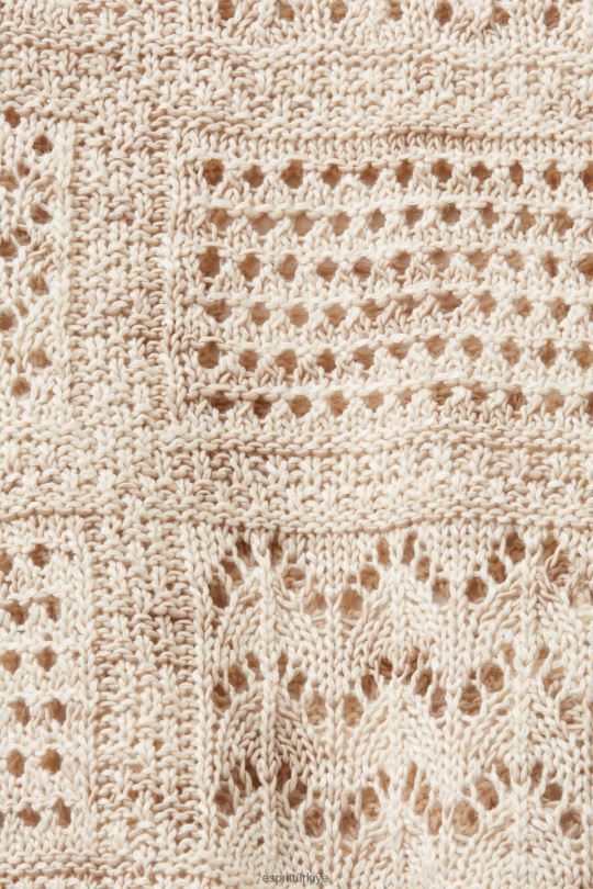 kazak Esprit kolsuz kazak kum kadınlar FPP267