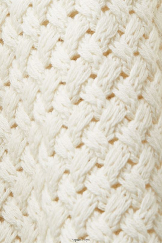 kazak Esprit kolsuz örgü üst, %100 pamuk buz kadınlar FPP2698