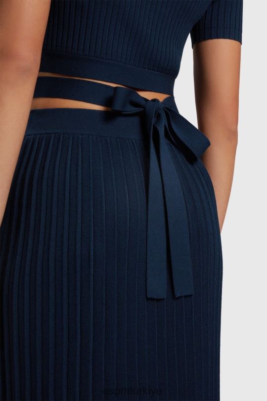 kazak Esprit pilili üst Donanma kadınlar FPP26378