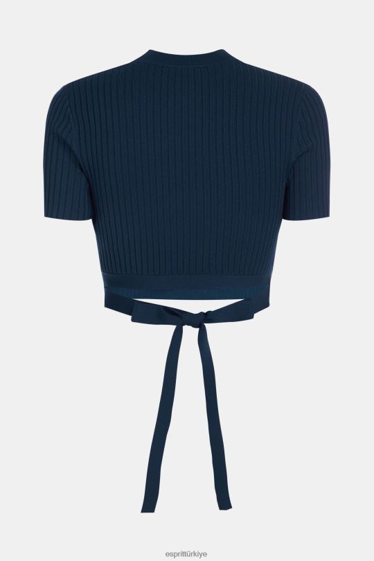 kazak Esprit pilili üst Donanma kadınlar FPP26378