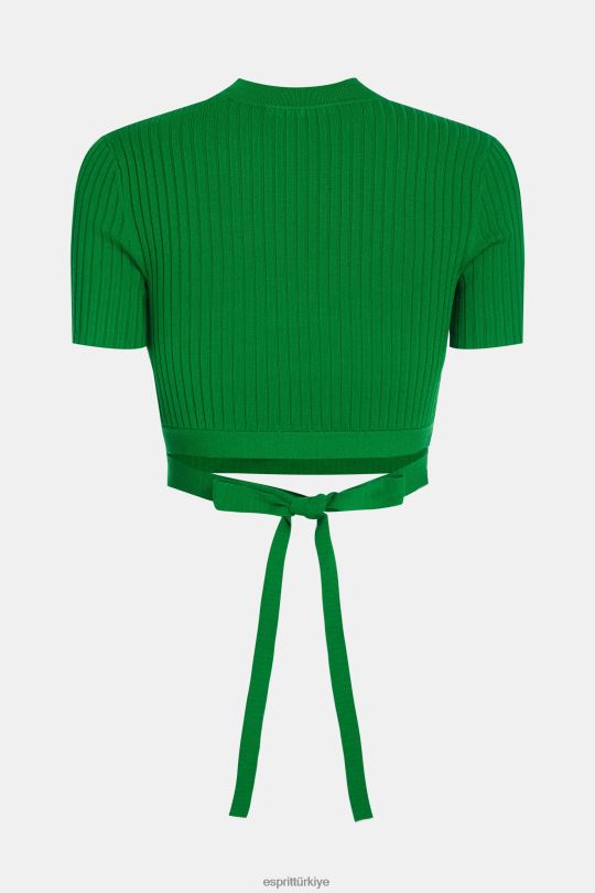 kazak Esprit pilili üst yeşil kadınlar FPP26377