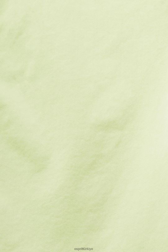 şort Esprit örgülü rafya kemerli şort narenciye yeşili kadınlar FPP26263