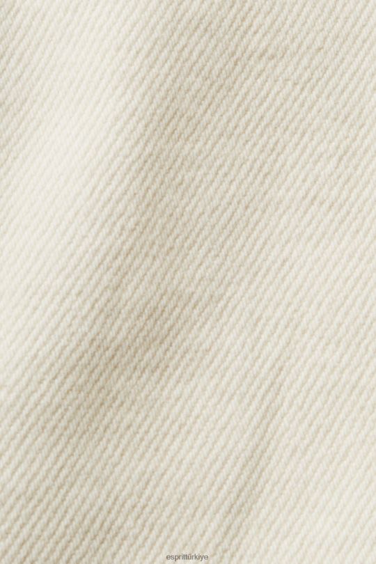 şort Esprit yüksek belli belden bağlamalı denim şort buz kadınlar FPP2656