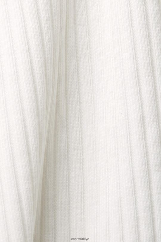 tankı Esprit kaburga örgü atlet Beyaz kapalı kadınlar FPP2693