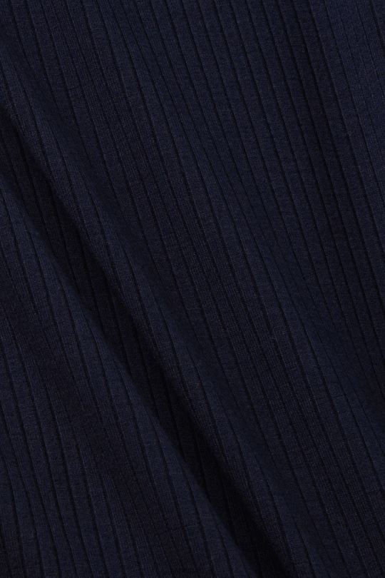 tankı Esprit nervürlü tank top Donanma kadınlar FPP26304