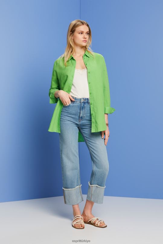 tepe Esprit dantel şeritli jarse üst buz kadınlar FPP26140