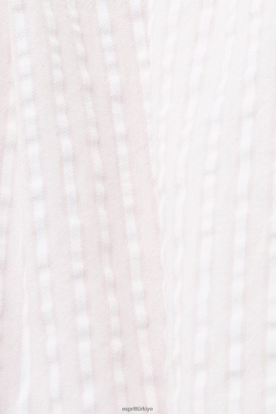 tepe Esprit dokulu cami üst açık pembe kadınlar FPP26226