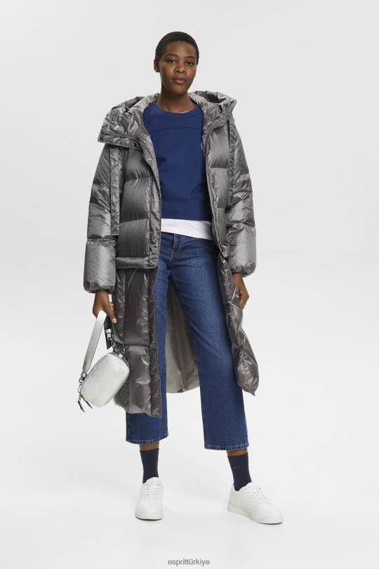 tişörtü ve kapüşonlular Esprit kırpılmış kazak mürekkep kadınlar FPP26155