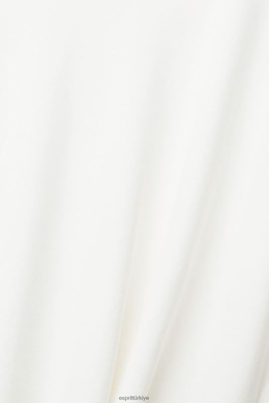 tişörtü ve kapüşonlular Esprit kazak kapşonlu Beyaz kapalı kadınlar FPP26509