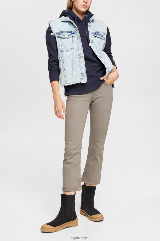 tişörtü ve kapüşonlular Esprit kazak kapşonlu Donanma kadınlar FPP26511
