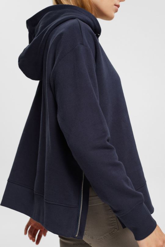 tişörtü ve kapüşonlular Esprit kazak kapşonlu Donanma kadınlar FPP26511