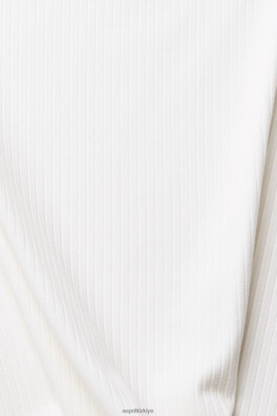 Uzun kollu Esprit kesilmiş üst Beyaz kapalı kadınlar FPP26531