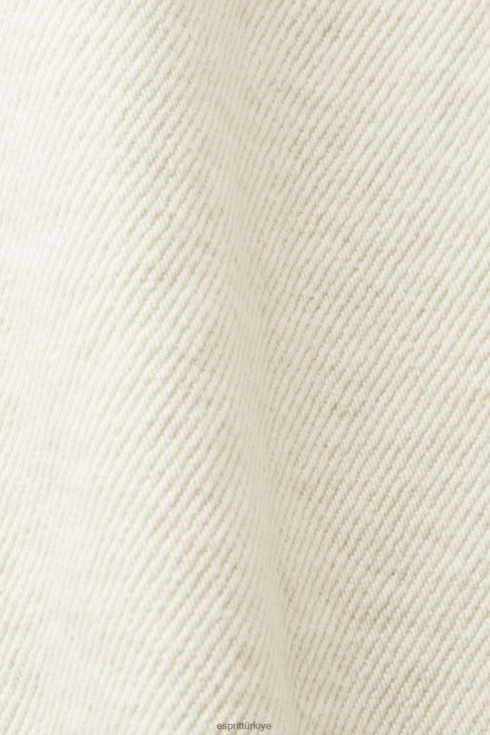 yelek Esprit yıpranmış denim yelek buz kadınlar FPP2662