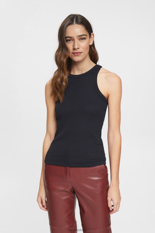 yelek Esprit yelek üst siyah kadınlar FPP2631