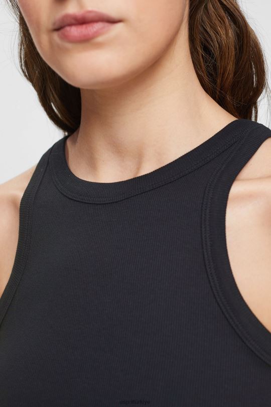 yelek Esprit yelek üst siyah kadınlar FPP2631